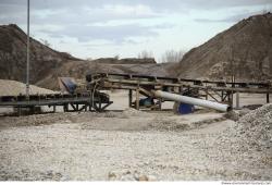 Photo Textures of  Gravel Mining Machine